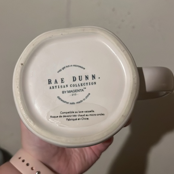 2/$35, 3/$45 ✨ Rae Dunn “Beware” Halloween mug - Black inside - Picture 3 of 4